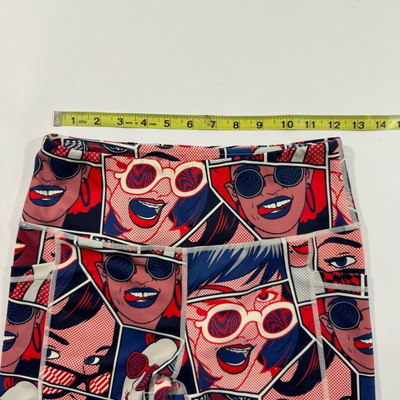 CVG Pop Art Capri Pocket Leggings Constantly Varied Gear - Picture 6 of 6